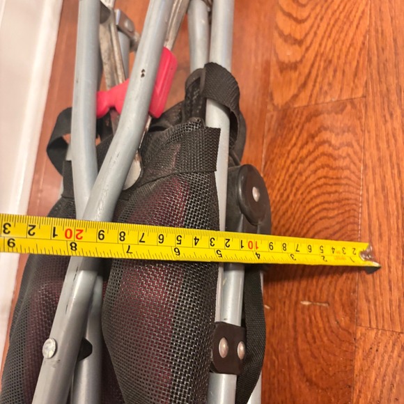 Kolcraft Lightweight Stroller Red Black Foldable Travel Compact Portable - Picture 6 of 6